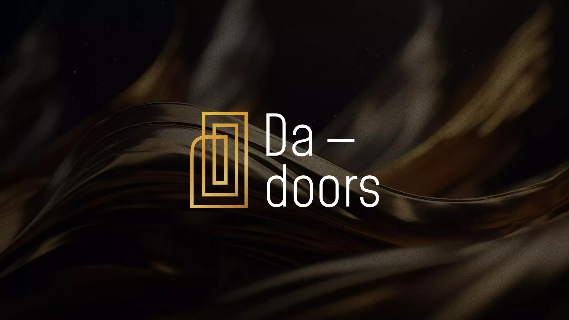 Разработка логотипа для компании «DA-DOORS» в Арзамасе